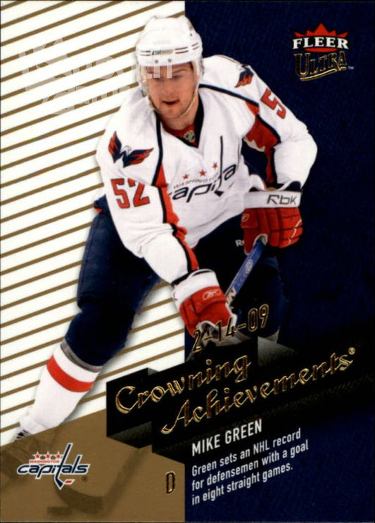 NHL 2009-10 Ultra Crowning Achievements - No CA4 - Mike Green