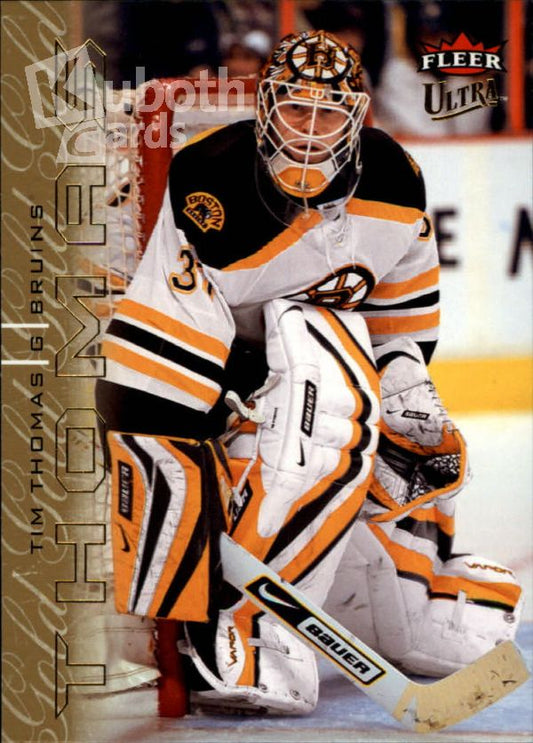 NHL 2009-10 Ultra Gold Medallion - No 12 - Tim Thomas