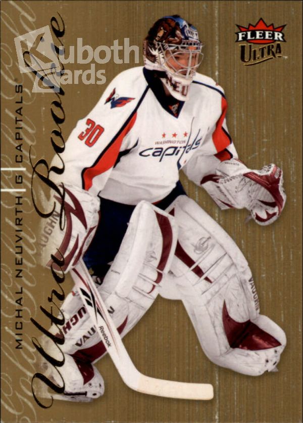 NHL 2009-10 Ultra Gold Medallion - No. 232 - Michal Neuvirth