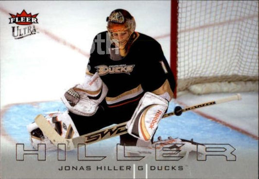 NHL 2009-10 Ultra - No 4 - Jonas Hiller