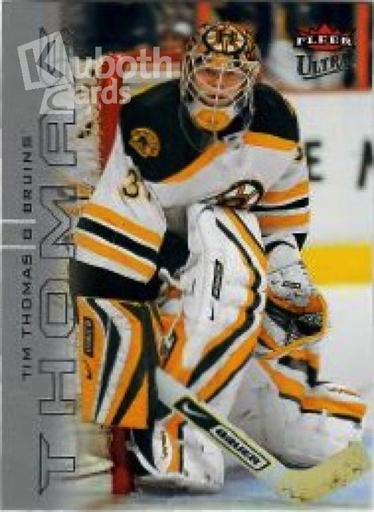 NHL 2009-10 Ultra - No 12 - Tim Thomas