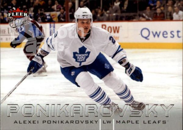 NHL 2009-10 Ultra - No. 139 - Alexei Ponikarovsky