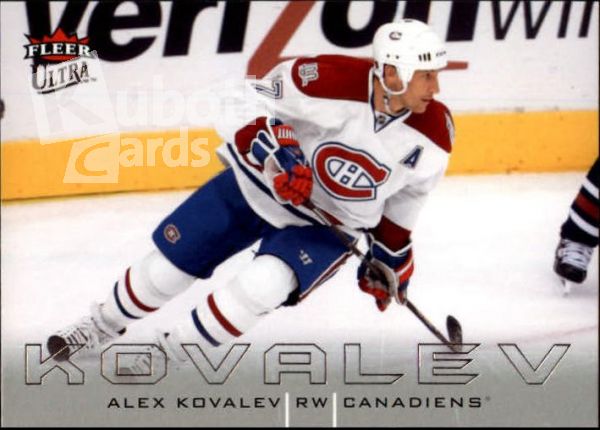 NHL 2009-10 Ultra - No 179 - Alex Kovalev