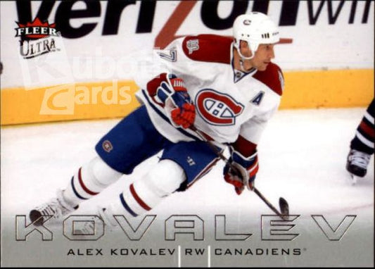 NHL 2009-10 Ultra - No 179 - Alex Kovalev