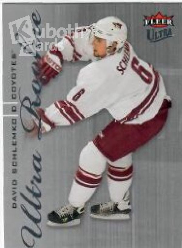 NHL 2009-10 Ultra - No 212 - David Schlemko