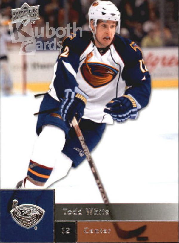 NHL 2009-10 Upper Deck - No 78 - Todd White