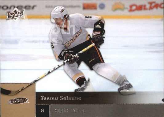 NHL 2009-10 Upper Deck - No 145 - Teemu Selanne