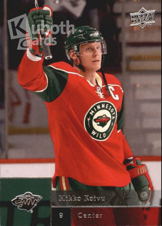 NHL 2009-10 Upper Deck - No 189 - Mikko Koivu