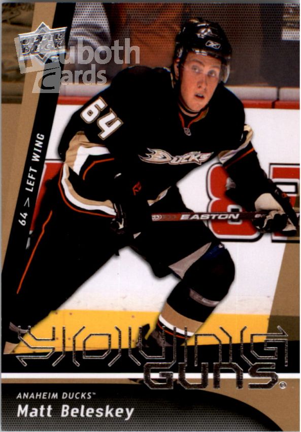 NHL 2009-10 Upper Deck - No. 240 - Matt Beleskey