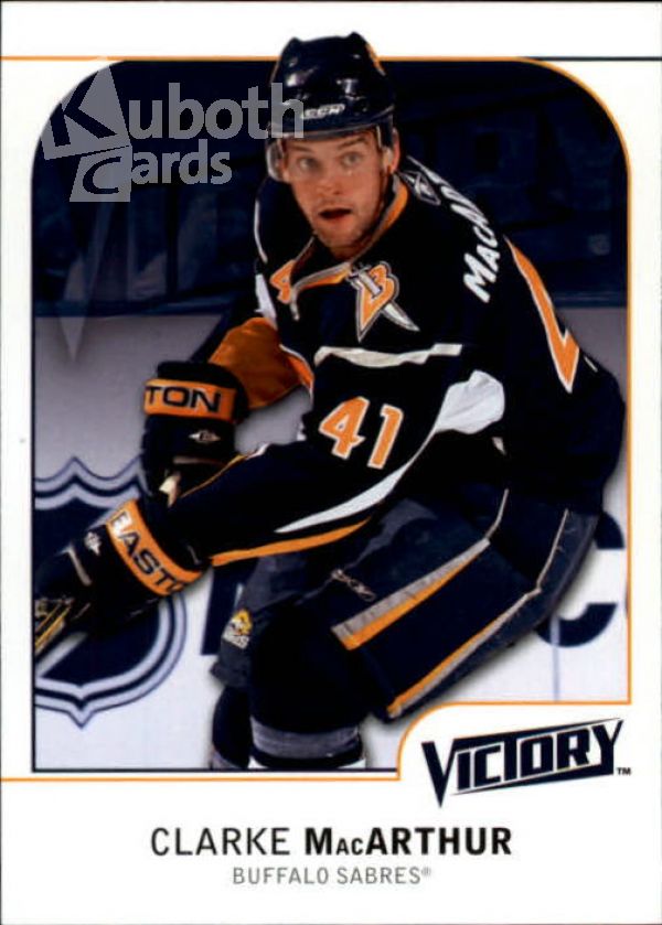 NHL 2009-10 Upper Deck Victory - No 20 - Clarke MacArthur