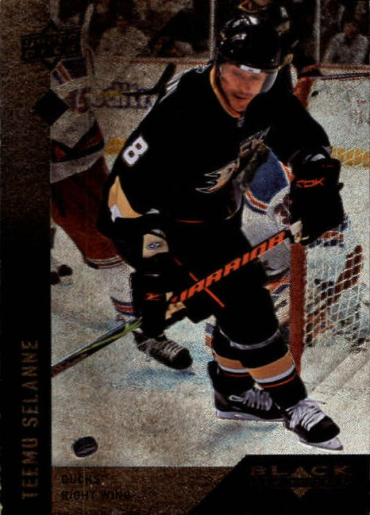 NHL 2009-10 Black Diamond - No 7 - Teemu Selanne