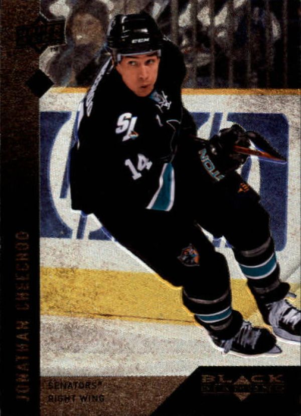 NHL 2009-10 Black Diamond - No. 51 - Jonathan Cheechoo