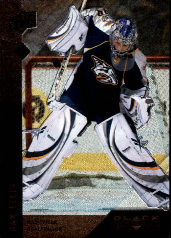 NHL 2009-10 Black Diamond - No. 58 - Dan Ellis