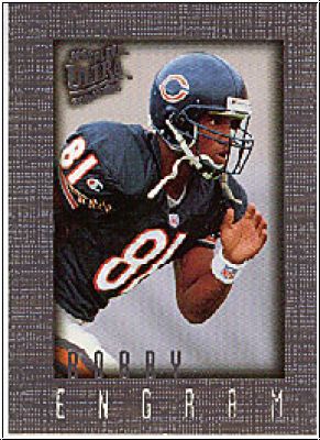 NFL 1996 Ultra Sensations Pewter - No 19 - Bobby Engram