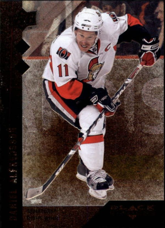 NHL 2009-10 Black Diamond - No 125 - Daniel Alfredsson