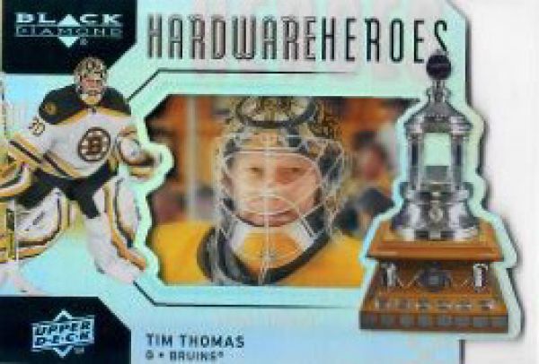 NHL 2009-10 Black Diamond Hardware Heroes - No HH42 - Tim Thomas