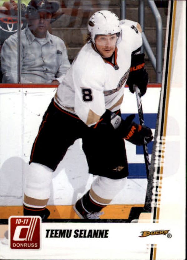 NHL 2010-11 Donruss - No 1 - Teemu Selanne