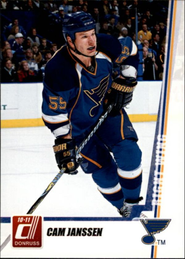 NHL 2010-11 Donruss - No 38 - Cam Janssen