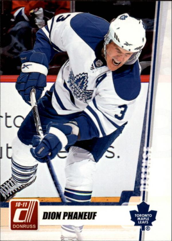 NHL 2010-11 Donruss - No 39 - Dion Phaneuf