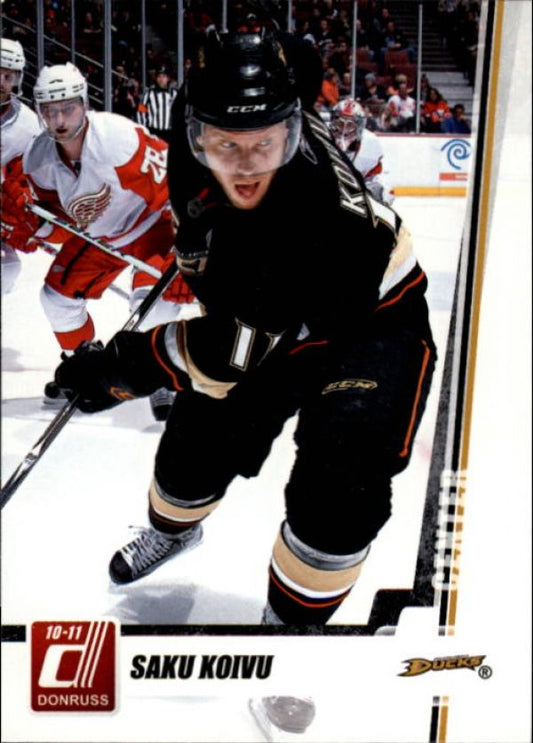 NHL 2010-11 Donruss - No 100 - Saku Koivu