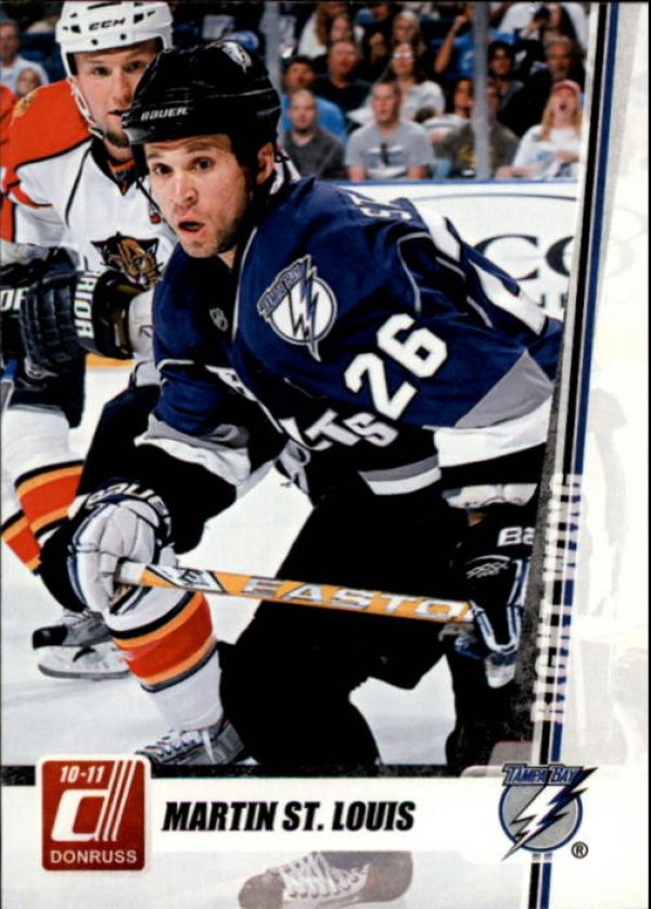 NHL 2010-11 Donruss - No. 115 - Martin St. Louis