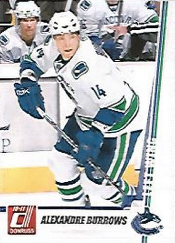 NHL 2010-11 Donruss - No. 116 - Alexandre Burrows