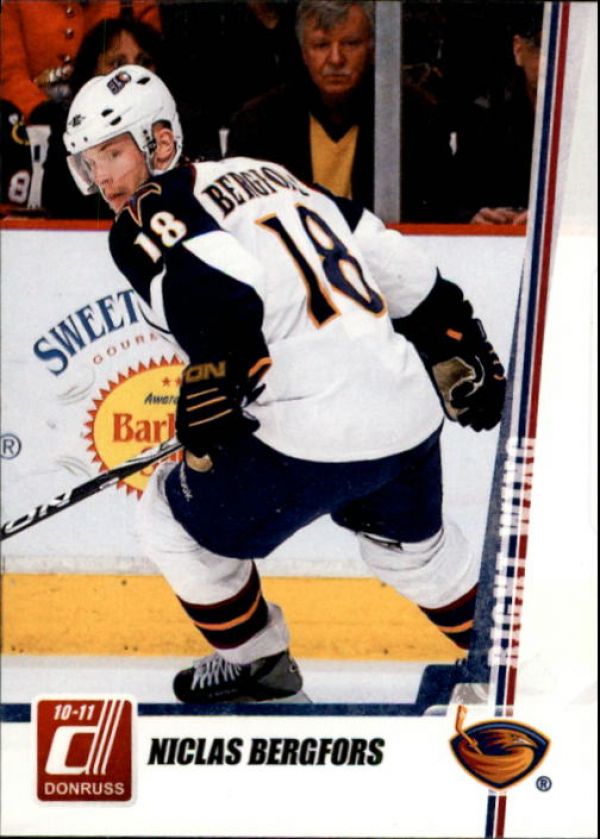 NHL 2010-11 Donruss - No 124 - Niclas Bergfors