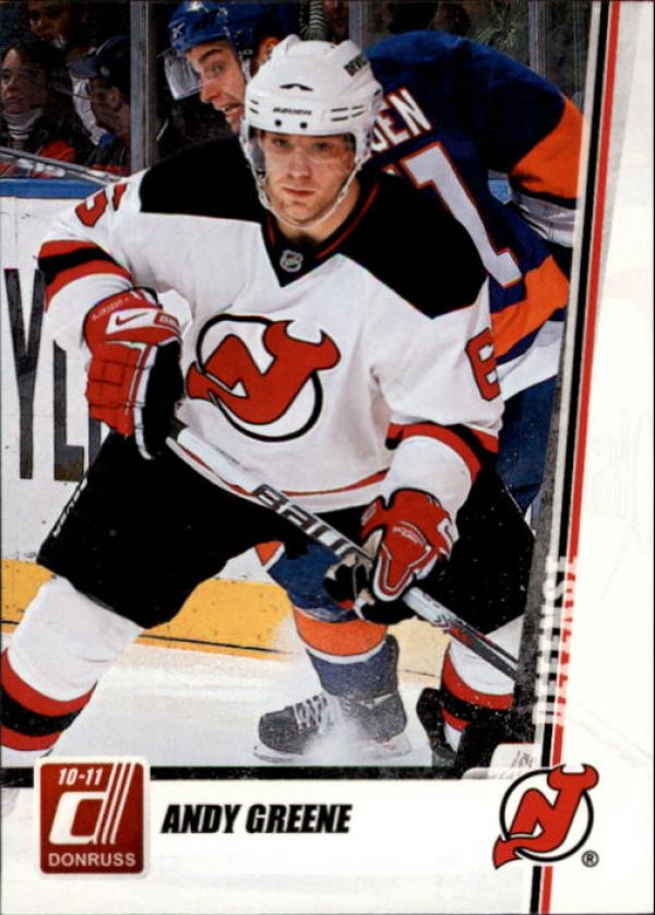 NHL 2010-11 Donruss - No. 172 - Andy Greene