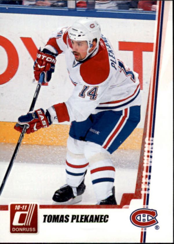 NHL 2010-11 Donruss - No. 177 - Tomas Plekanec