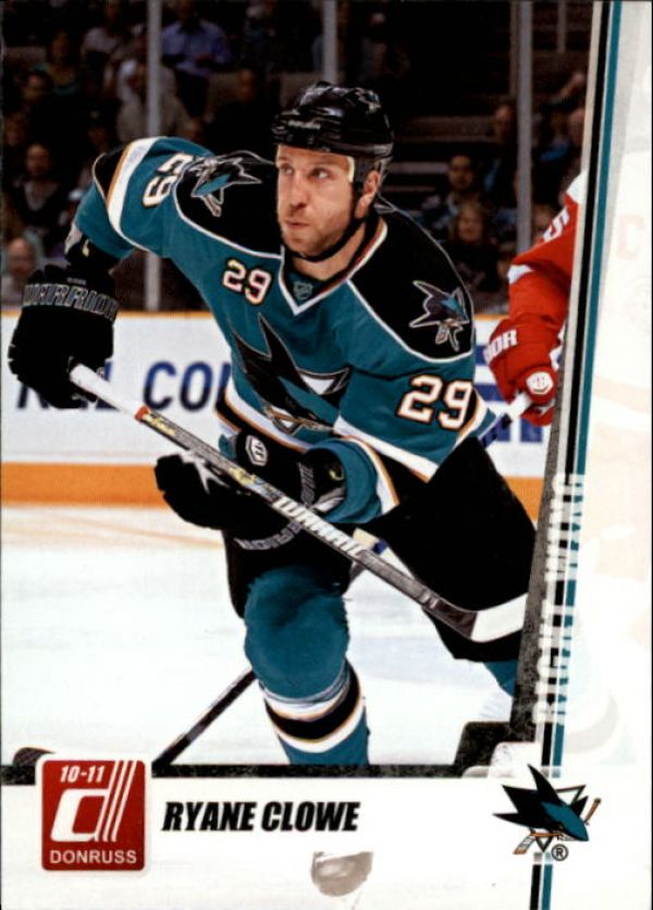 NHL 2010-11 Donruss - No. 211 - Ryane Clowe