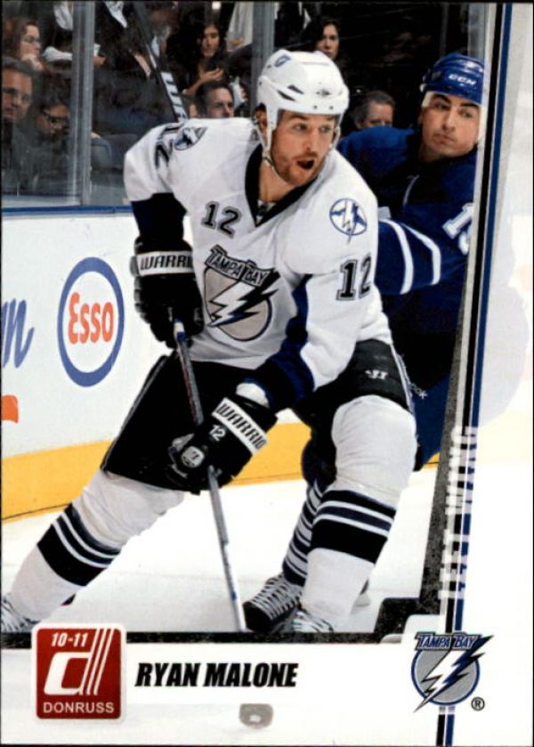 NHL 2010-11 Donruss - No. 240 - Ryan Malone