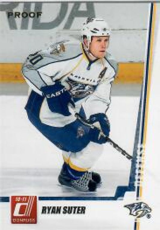 NHL 2010-11 Donruss Press Proofs - No 60 - Ryan Suter