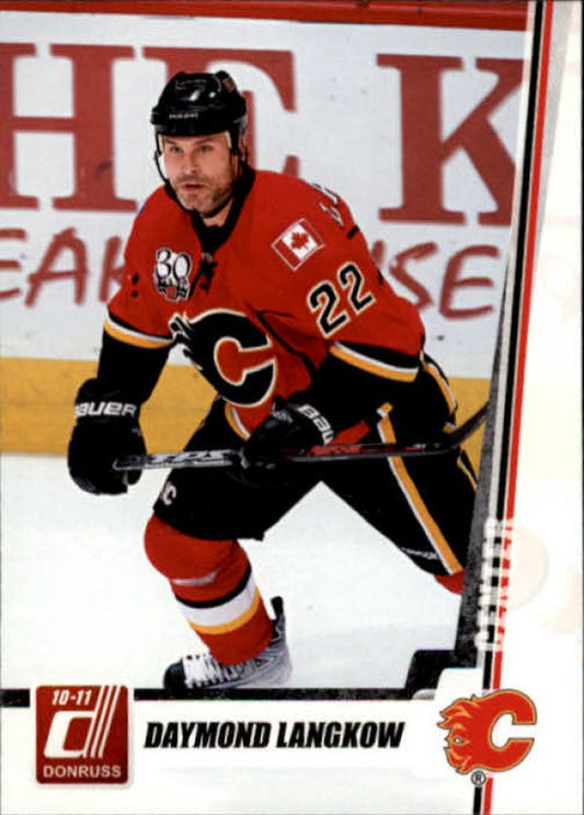 NHL 2010-11 Donruss - No. 104 - Daymond Langkow