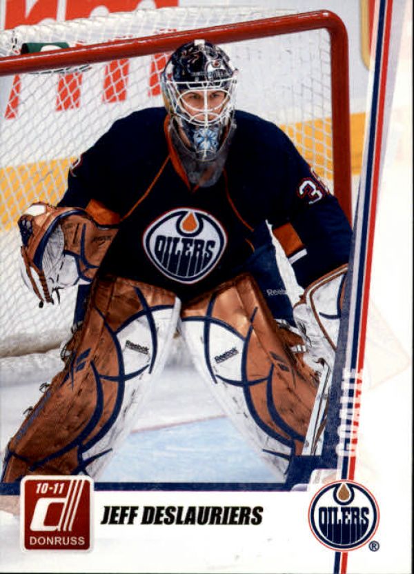 NHL 2010-11 Donruss - No. 179 - Jeff Deslauriers