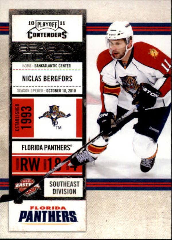 NHL 2010-11 Playoff Contenders - No 2 - Niclas Bergfors