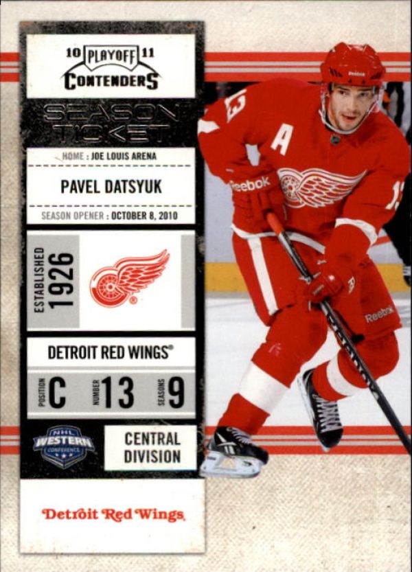 NHL 2010-11 Playoff Contenders - No 7 - Pavel Datsyuk