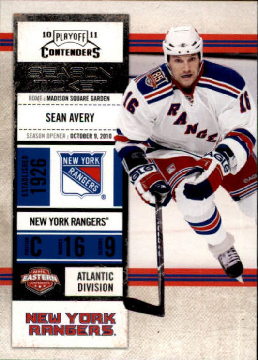 NHL 2010-11 Playoff Contenders - No 11 - Sean Avery