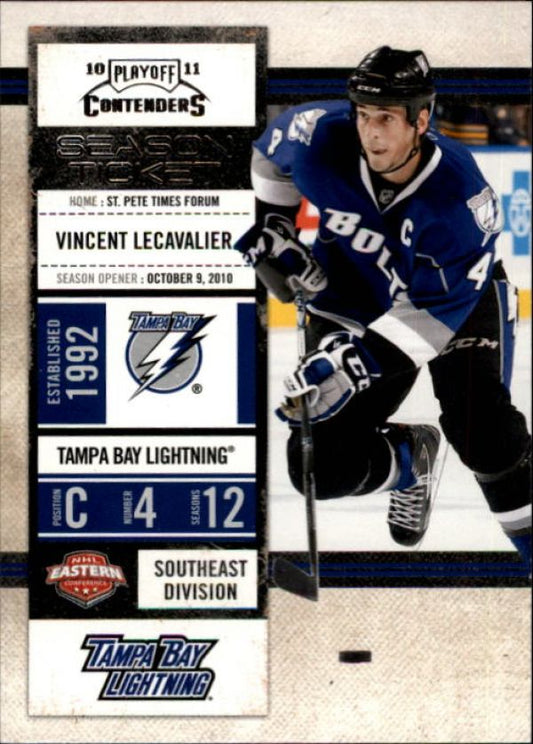 NHL 2010-11 Playoff Contenders - No 18 - Vincent Lecavalier