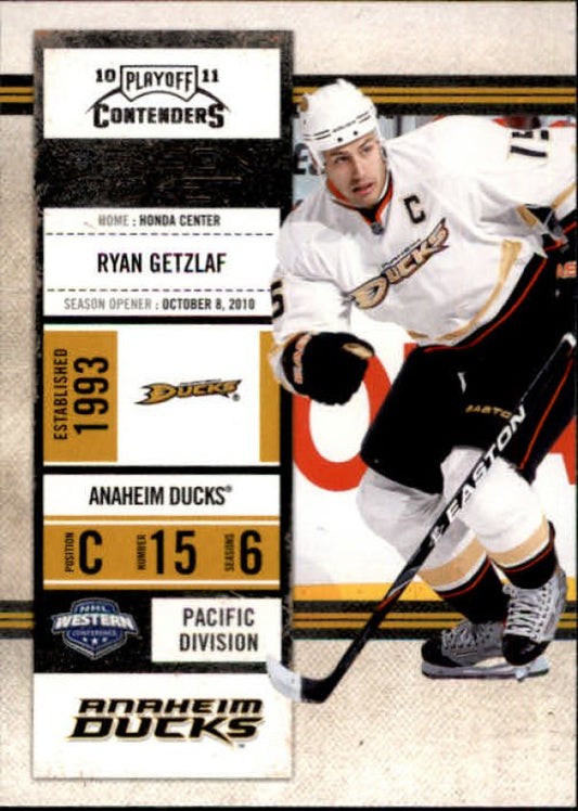 NHL 2010-11 Playoff Contenders - No 21 - Ryan Getzlaff