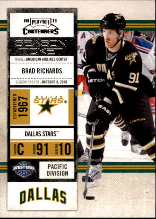 NHL 2010-11 Playoff Contenders - No 26 - Brad Richards