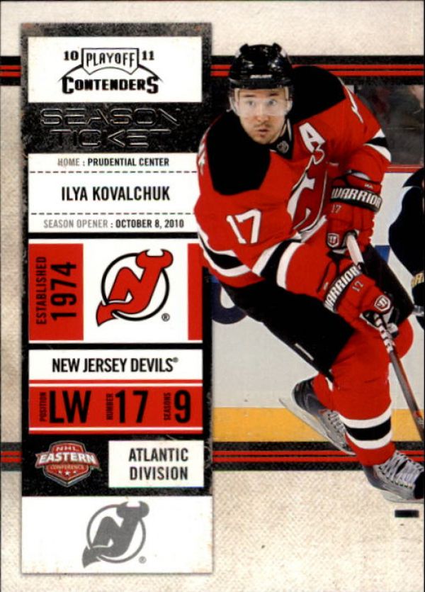 NHL 2010-11 Playoff Contenders - No 31 - Ilya Kovalchuk