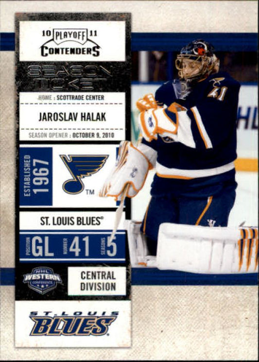 NHL 2010-11 Playoff Contenders - No 37 - Vaclav Halak