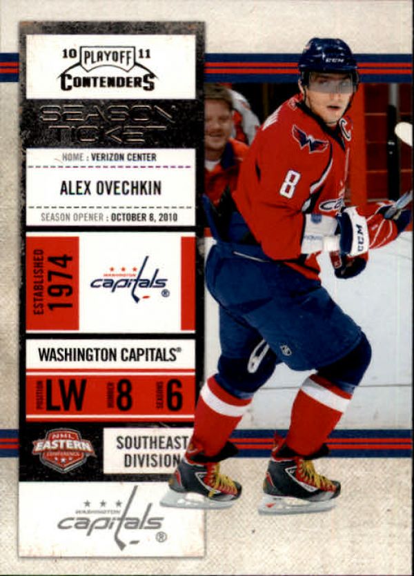 NHL 2010-11 Playoff Contenders - No. 40 - Alex Ovechkin