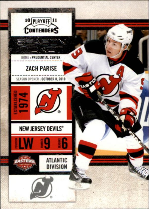 NHL 2010-11 Playoff Contenders - No 51 - Zach Parise