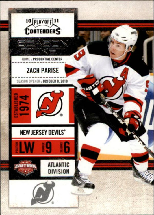 NHL 2010-11 Playoff Contenders - No 51 - Zach Parise