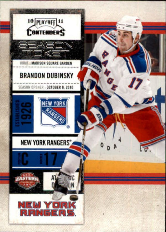 NHL 2010-11 Playoff Contenders - No 52 - Brandon Dubinsky