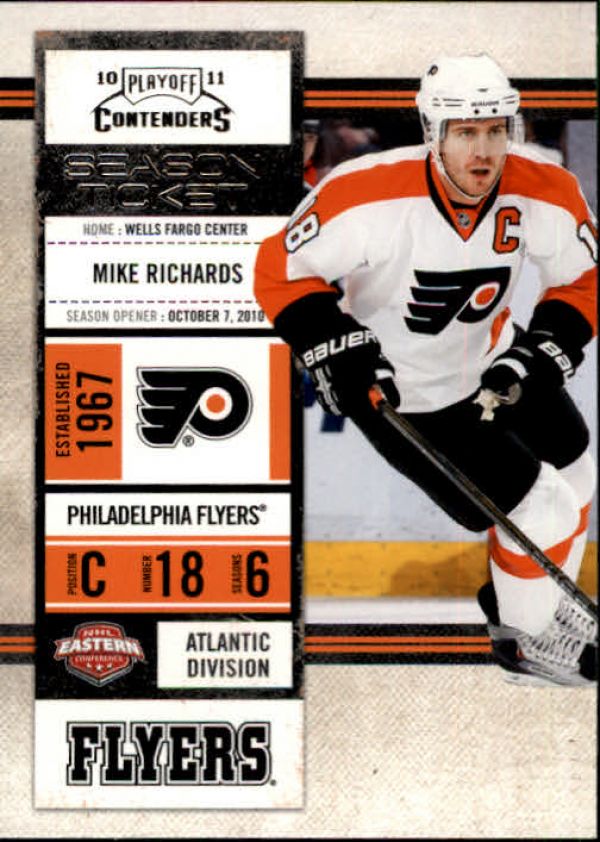 NHL 2010-11 Playoff Contenders - No 54 - Mike Richards