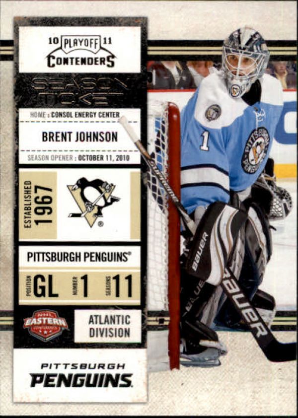 NHL 2010-11 Playoff Contenders - No 55 - Brent Johnson