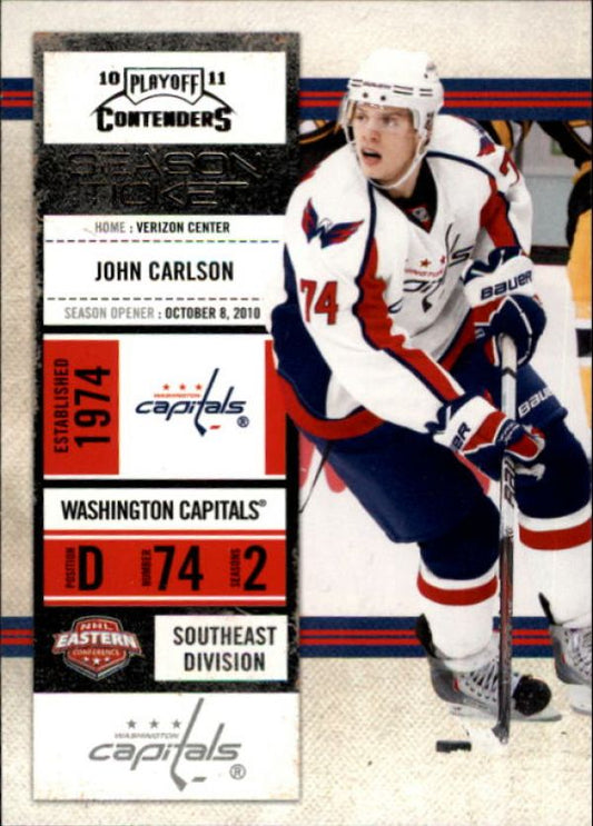 NHL 2010-11 Playoff Contenders - No 60 - John Carlson