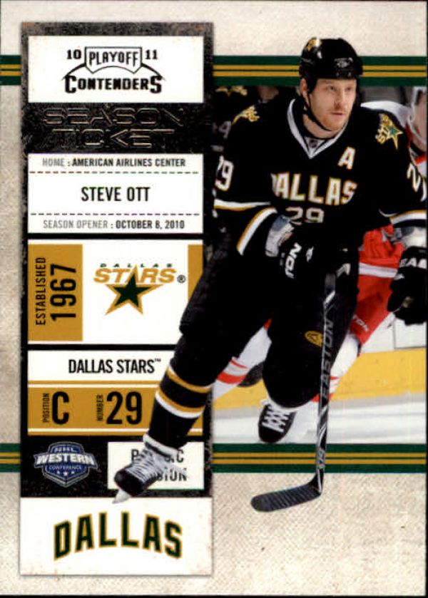 NHL 2010-11 Playoff Contenders - No 66 - Steve Ott